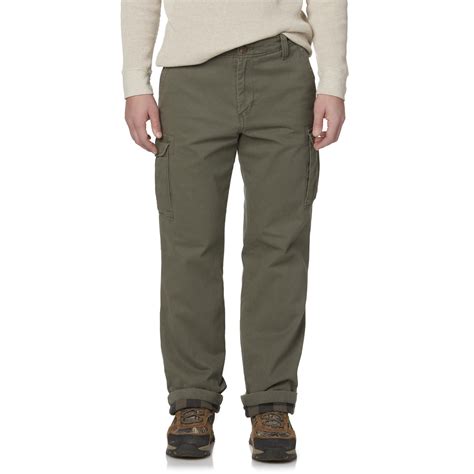 Northwest Territory Men's Fleece-Lined Cargo Pants | Shop Your Way: Online Shopping & Earn ...