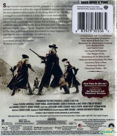 YESASIA: Once Upon a Time in the West (1968) (Blu-ray) (US Version) Blu ...