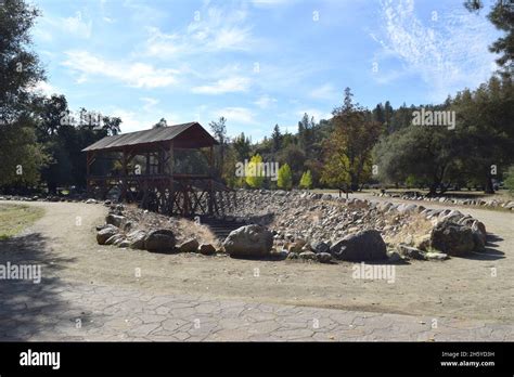 Replica of Sutter's Mill. Marshall Gold Discovery State HIstoric Park Stock Photo - Alamy