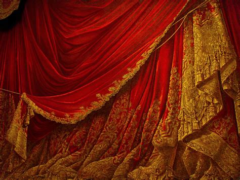 Backdrop Vintage Theater Stage Curtain - Red by EveyD on DeviantArt