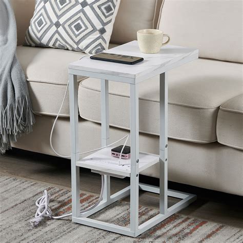 Small White Wood End Table - Walmart.com