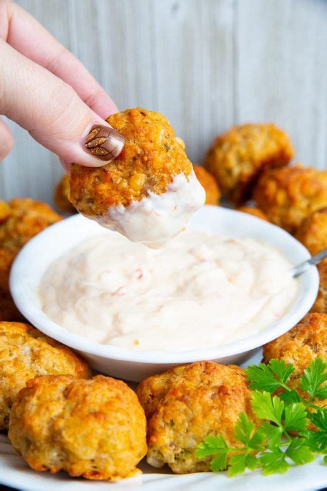 sausage balls and dip | Sausage appetizers, Sausage balls, Sausage cheese balls