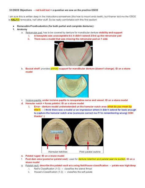 (PDF) is 1. Anatomy a. Retromolar pad: ii. There was a model ... · Give ...