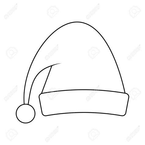 santa hat clipart outline 10 free Cliparts | Download images on ...