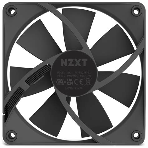 Buy NZXT F120P Static Pressure Fan 120mm PWM Black [RF-P12SF-B1] | PC ...