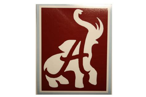 Alabama Elephant A Vinyl Decal by VinylStickz on Etsy