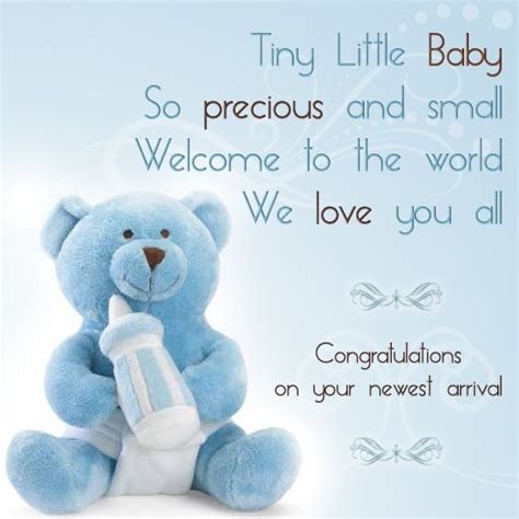 Welcome | Congratulations baby boy, Baby boy quotes, Baby messages