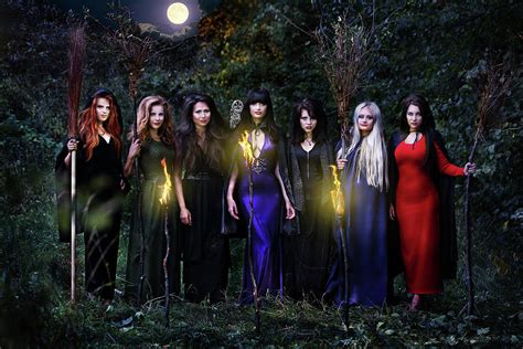 witches coven on Halloween by Iuliia Malivanchuk Photograph by Iuliia Malivanchuk - Pixels