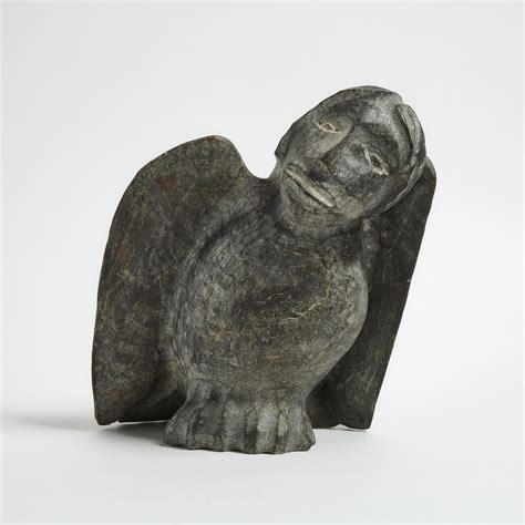 PETER SEVOGA (1940-2007), Baker Lake / Qamani’tuaq BIRD SHAMAN | Inuit art, Art toronto ...