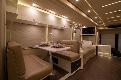 2021-prevost-emerald-h3-45-rv-interior - The Fast Lane Truck