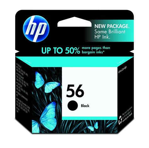 Genuine HP 56 Black Ink Cartridge-1365383