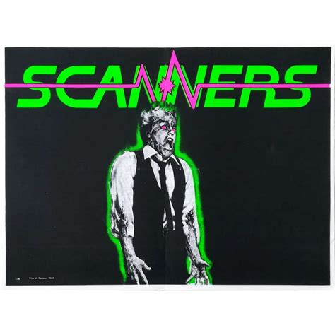 SCANNERS Movie Poster 15x21 in.