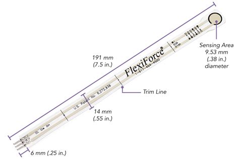 Small Force Sensing Resistor | FlexiForce A201 Sensor | Tekscan