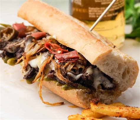 Gourmet Philly Cheesesteak Recipe - Delice Recipes