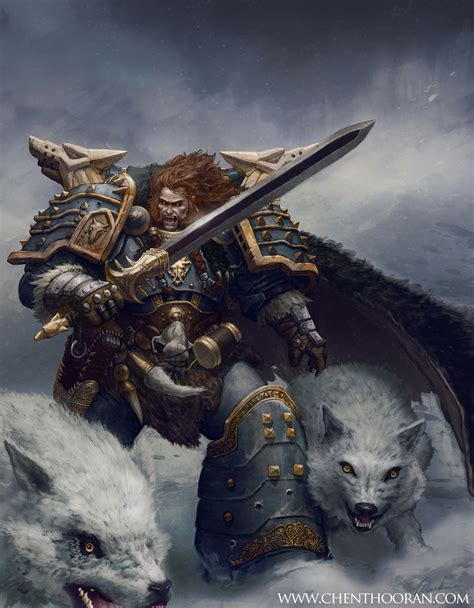 Leman Russ Space Wolf Primarch by mythrilgolem1.deviantart.com on @deviantART Warhammer 40k ...