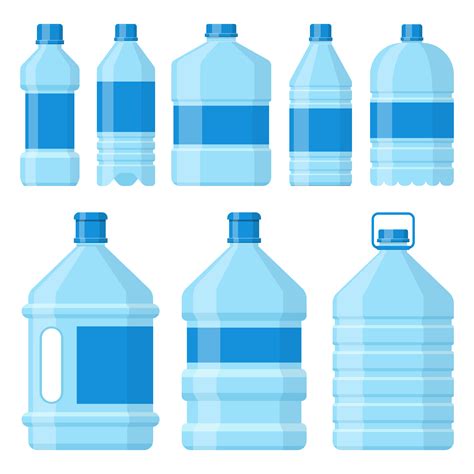 Water bottle vector design illustration isolated on white background 1838144 Vector Art at Vecteezy