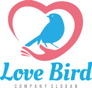 Love Bird Logo PNG Vector (AI) Free Download