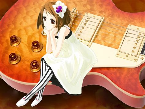 K-On Yui Wallpaper - K-ON! Wallpaper (8350033) - Fanpop