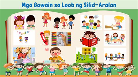 Gawain Sa Paaralan Clipart People