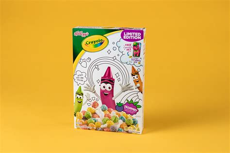 NEW COLORFUL KELLOGG CRAYOLA CEREAL | Licensing Magazine