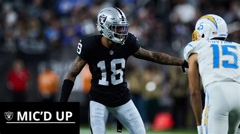 Cornerback Jack Jones' sound on the field from the Raiders' Week 15 win vs. Los Angeles Chargers ...