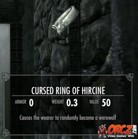 Skyrim: Cursed Ring of Hircine - Orcz.com, The Video Games Wiki