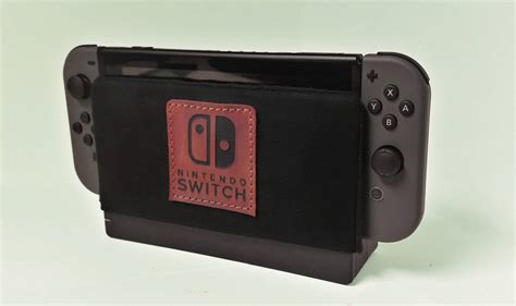 Nintendo Switch Dock Cover Microfiber Protector Leather