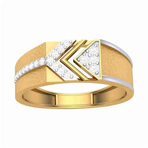 Buy Forever Gents Ring Online in India | Kasturi Diamond | Gents ring, Mens gold rings, Gents ...