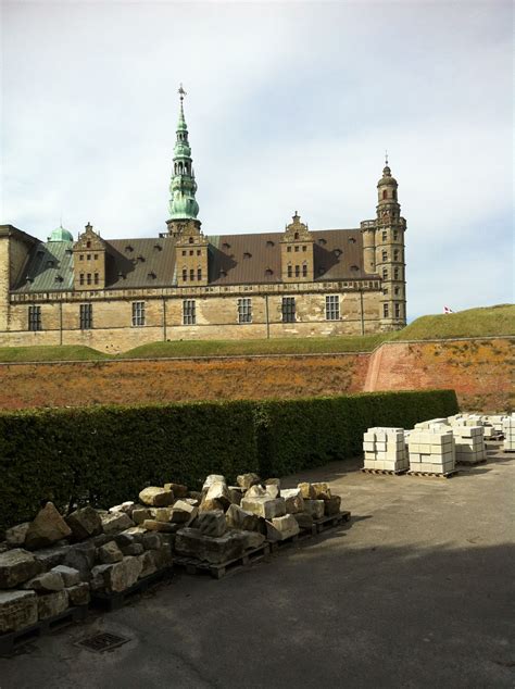 Denmark Elsinore Kronborg Castle Hamlet place by Shakespeare