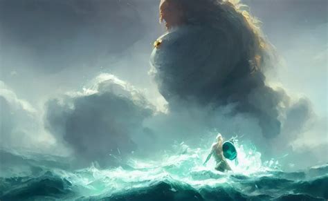 A painting of Neptune trending on artstation in the | Stable Diffusion ...