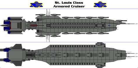 St. Louis Class Armored Cruiser by GAT-X139 on DeviantArt