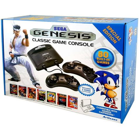 Sega Genesis Classic Game Console - Walmart.com - Walmart.com