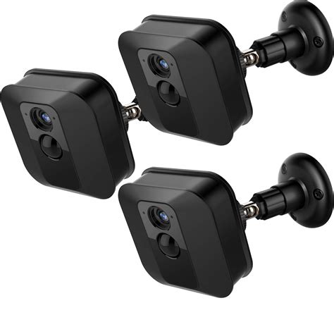 Blulu 3 Pack Adjustable Camera Wall Mount Bracket, 360 Degree ...