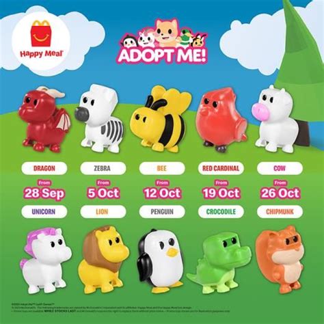 McDonald's Malaysia Happy Meal FREE Adopt Me Toys Promotion from 28 ...