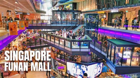 Funan Mall Singapore Shopping Tour (Grand Opening 2019) - YouTube