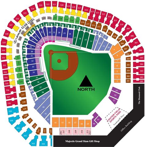 Globe Life Park Seat Map And Venue Information | Take Me Out To The ...