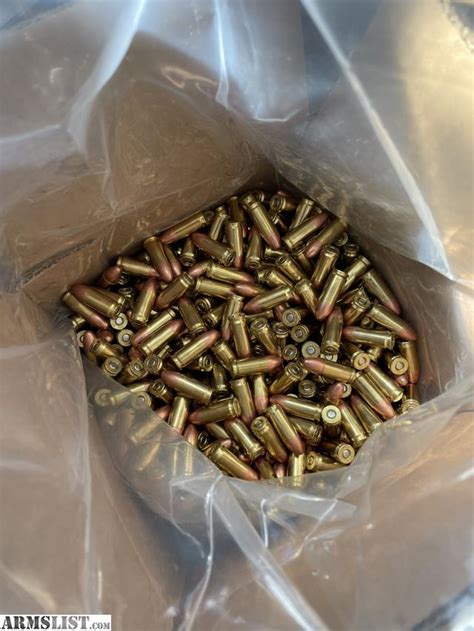 ARMSLIST - For Sale: 1000 Rounds CCI 9MM 115GR FMJ Bulk Ammo