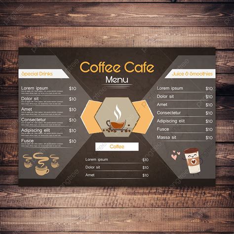 Cafe Card Design PNG, Vector, PSD, and Clipart With Transparent Background for Free Download ...