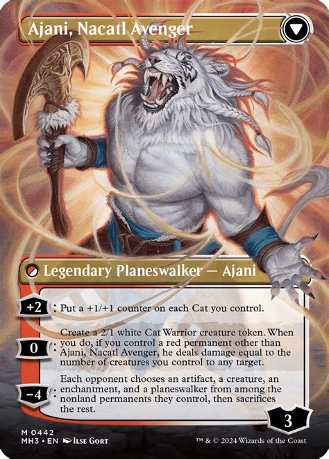 Ajani, Nacatl Pariah from Modern Horizons 3 Variants Spoiler