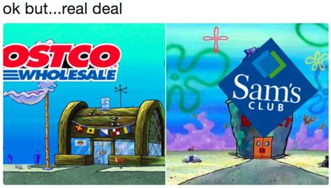 Costco vs Sam's Club | Krusty Krab vs. Chum Bucket | Know Your Meme