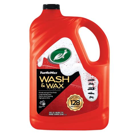 Turtle Wax Super Foaming Car Wash and Wax Liquid 128oz