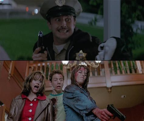 Scream (1996) follows the principle of Chekov's gun. The only gun featured in the film belongs ...