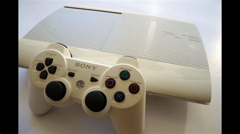 PS3 Super Slim WHITE - YouTube