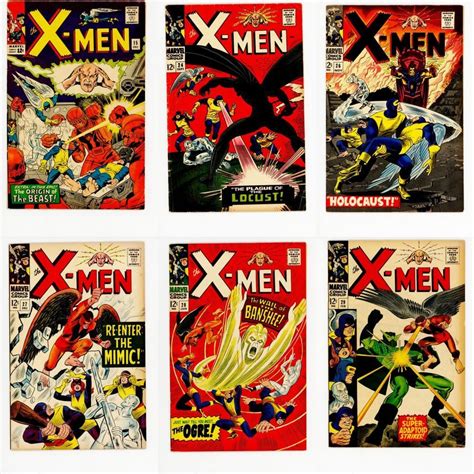 Marvel, X-men Comic Lot, 18 Issues Auction