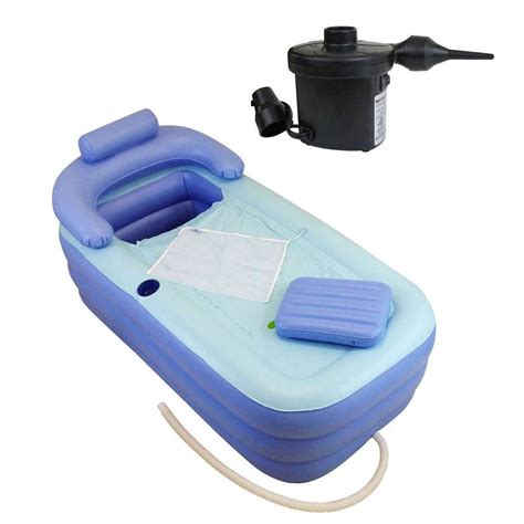 Inflatable Floating Bathtub | DudeIWantThat.com