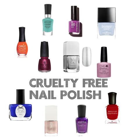 CRUELTY FREE NAIL POLISH BRANDS