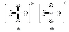 Solved Here are two Lewis structures for the | Chegg.com