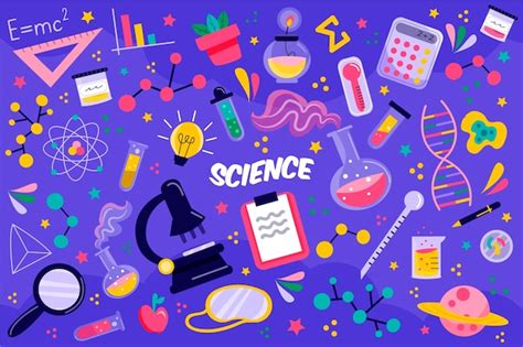 Free Vector | Science education background