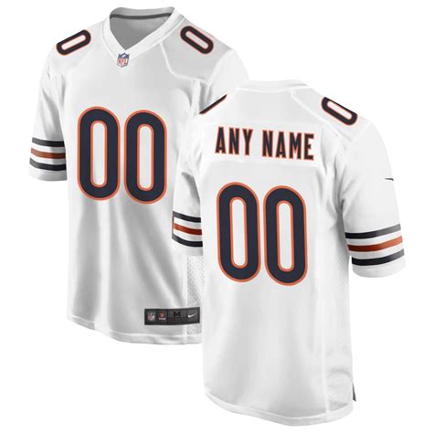 Men's Chicago Bears Nike White Vapor Limited Jersey | Chicago Bears ...