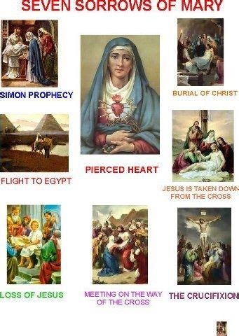 Our Lady of Sorrows - Devotion to the 7 sorrows of Mary. Description from pinterest.com. I ...